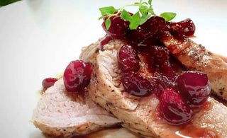 Longe de porc porto et érable