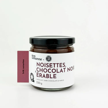 Hazelnut, Dark Chocolate &amp; Maple Spread