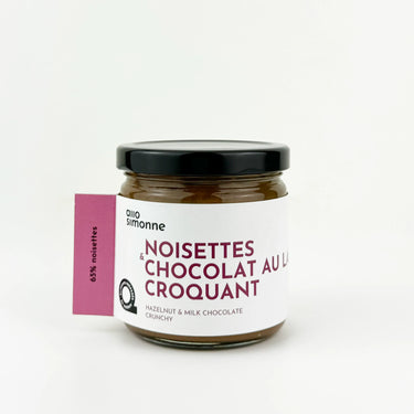 Hazelnut &amp; Milk Chocolate Spread - Crunchy